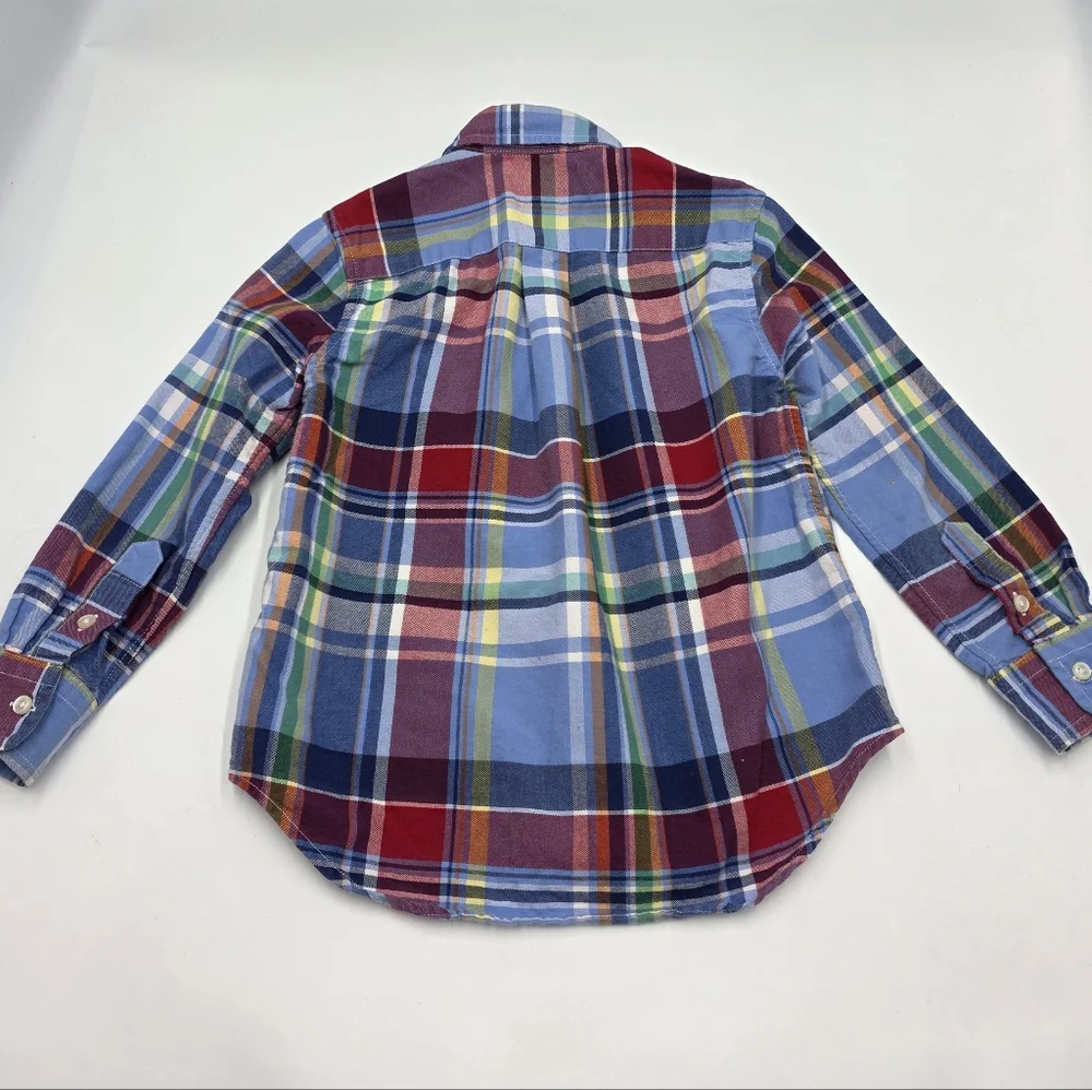 Ralph Lauren plaid oxford